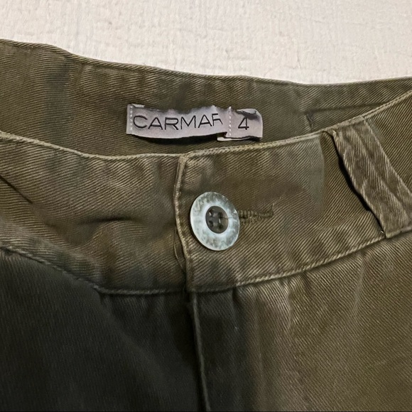 CARMAR High Waisted Denim Cargo Pants - Picture 4 of 7